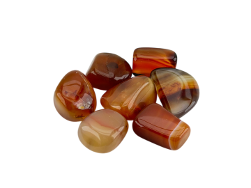Ágata Cornalina Pedra Rolada