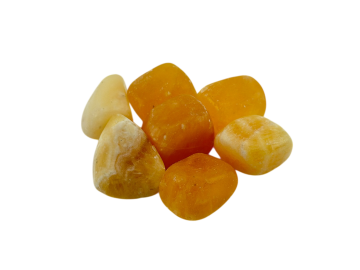 Calcite Laranja Pedra Rolada