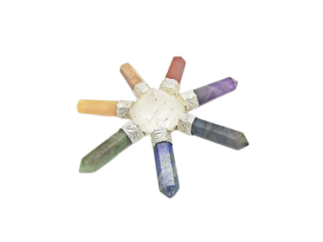 Catalisador de energia chakras 7 pontas