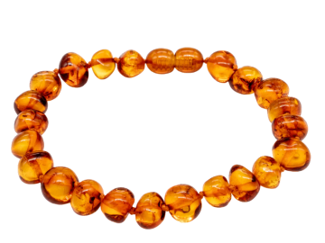 Pulseira de Âmbar de Bebé