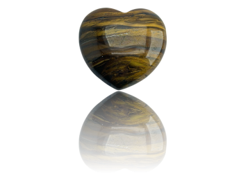 Coração de Olho de Tigre