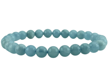 Pulseira Água Marinha 6mm