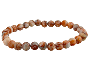 Pulseira Jaspe Teia de Aranha 6mm